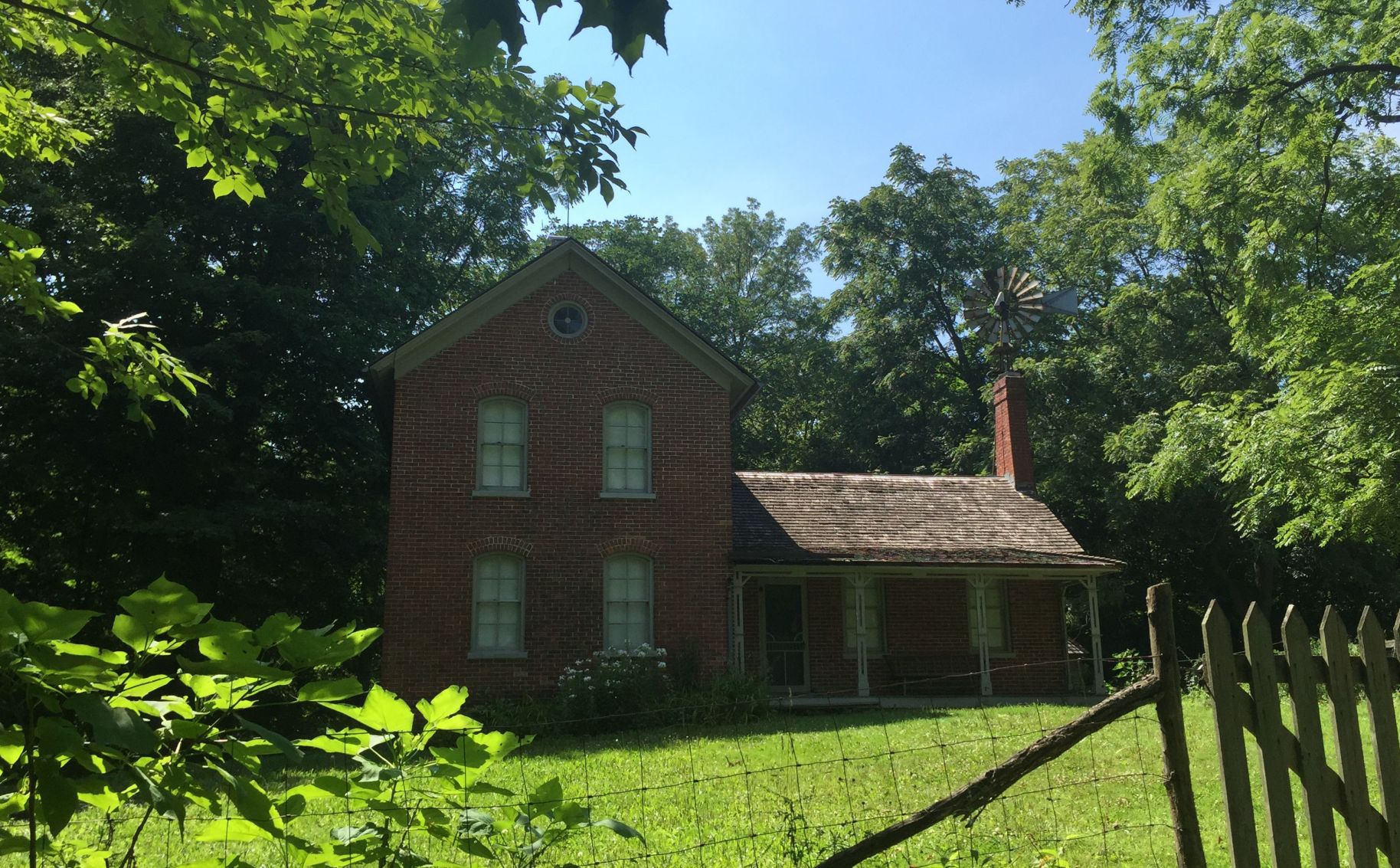Historic homes at the Dunes National Lakeshore